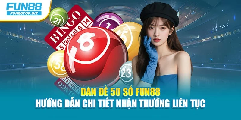 Dàn Đề 50 Số Fun88 - Hướng Dẫn Chi Tiết Nhận Thưởng Liên Tục