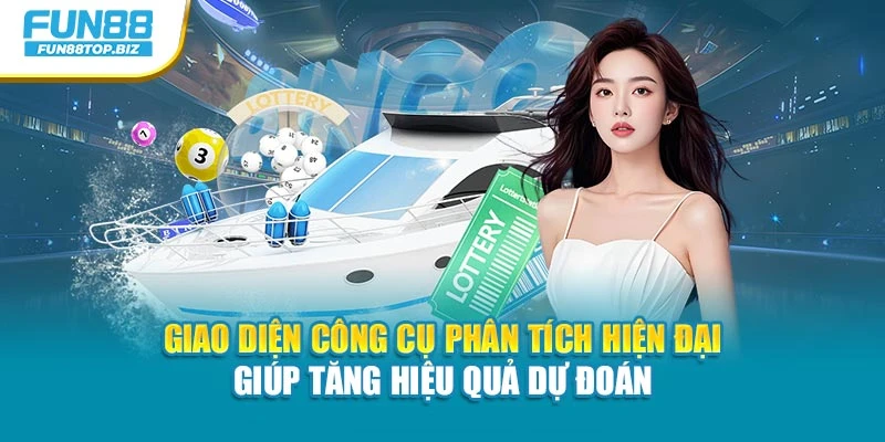 Giao diện công cụ phân tích hiện đại giúp tăng hiệu quả dự đoán