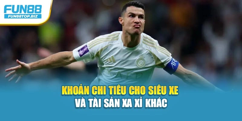 Khoản chi tiêu cho siêu xe và tài sản xa xỉ khác